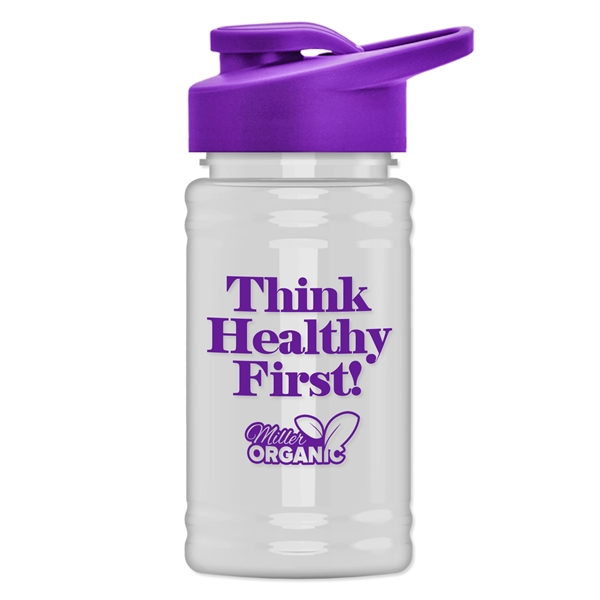 UpCycle - Mini 16 oz. rPet Sports Bottle with Drink Thru Lid - UpCycle - Mini 16 oz. rPet Sports Bottle with Drink Thru Lid - Image 14 of 21