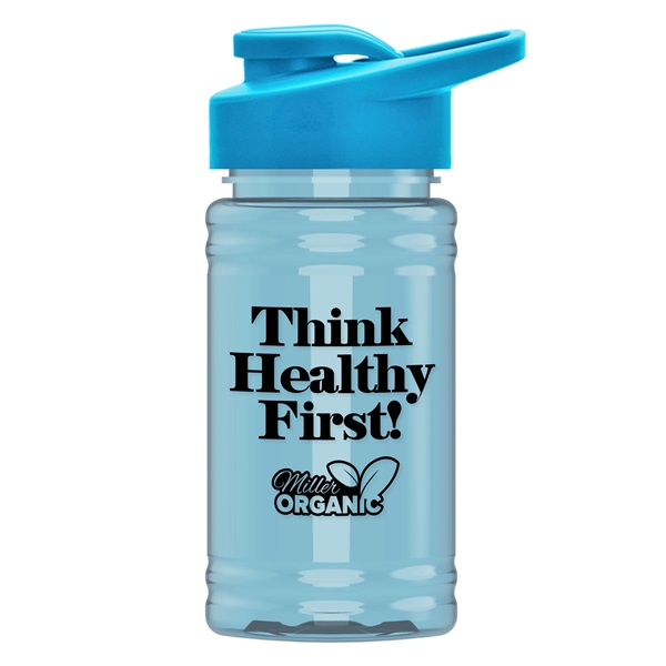 UpCycle - Mini 16 oz. rPet Sports Bottle with Drink Thru Lid - UpCycle - Mini 16 oz. rPet Sports Bottle with Drink Thru Lid - Image 16 of 21