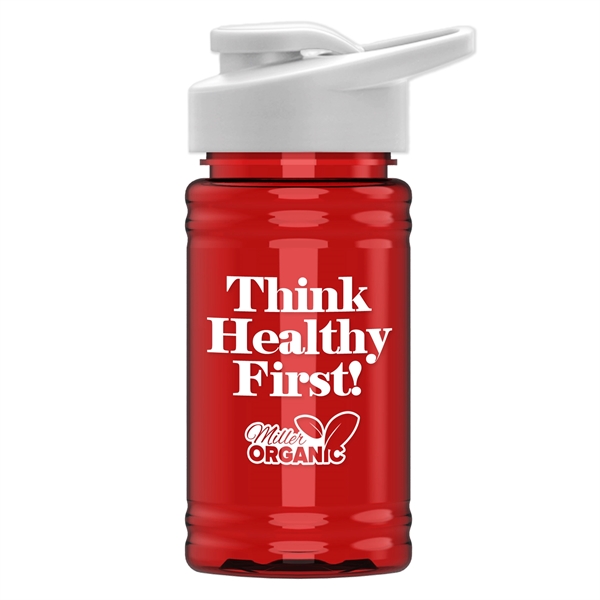 UpCycle - Mini 16 oz. rPet Sports Bottle with Drink Thru Lid - UpCycle - Mini 16 oz. rPet Sports Bottle with Drink Thru Lid - Image 19 of 21