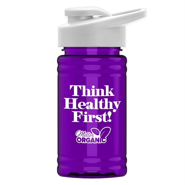 UpCycle - Mini 16 oz. rPet Sports Bottle with Drink Thru Lid - UpCycle - Mini 16 oz. rPet Sports Bottle with Drink Thru Lid - Image 21 of 21