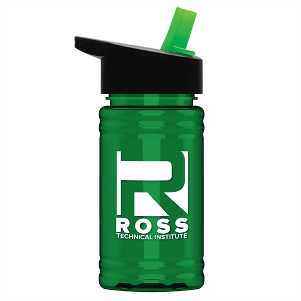 UpCycle - Mini 16 oz. rPet Sports Bottle with Flip Straw Lid - UpCycle - Mini 16 oz. rPet Sports Bottle with Flip Straw Lid - Image 2 of 18