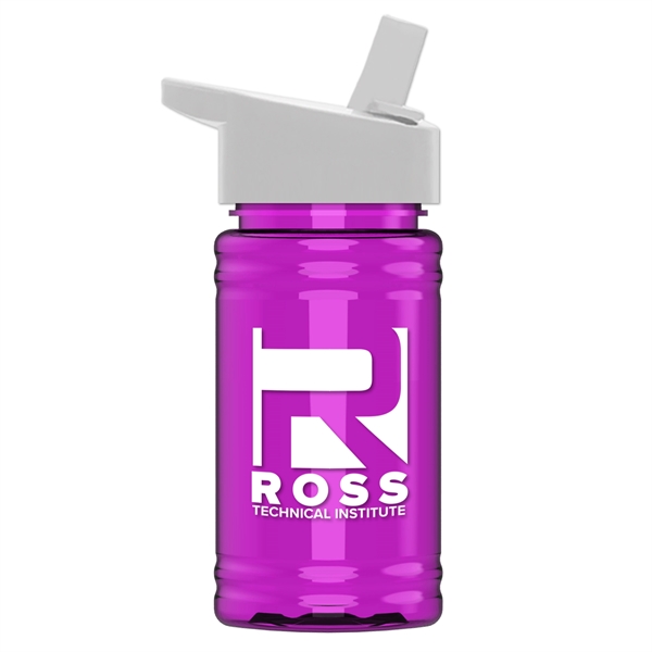 UpCycle - Mini 16 oz. rPet Sports Bottle with Flip Straw Lid - UpCycle - Mini 16 oz. rPet Sports Bottle with Flip Straw Lid - Image 3 of 18