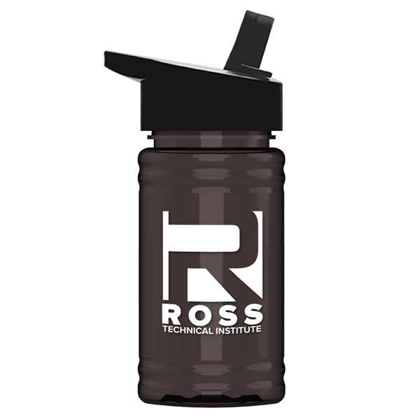 UpCycle - Mini 16 oz. rPet Sports Bottle with Flip Straw Lid - UpCycle - Mini 16 oz. rPet Sports Bottle with Flip Straw Lid - Image 4 of 18