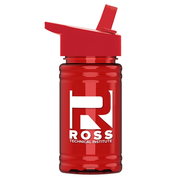 UpCycle - Mini 16 oz. rPet Sports Bottle with Flip Straw Lid - UpCycle - Mini 16 oz. rPet Sports Bottle with Flip Straw Lid - Image 7 of 18