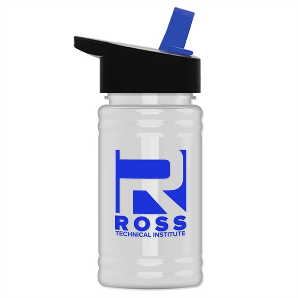 UpCycle - Mini 16 oz. rPet Sports Bottle with Flip Straw Lid - UpCycle - Mini 16 oz. rPet Sports Bottle with Flip Straw Lid - Image 9 of 18