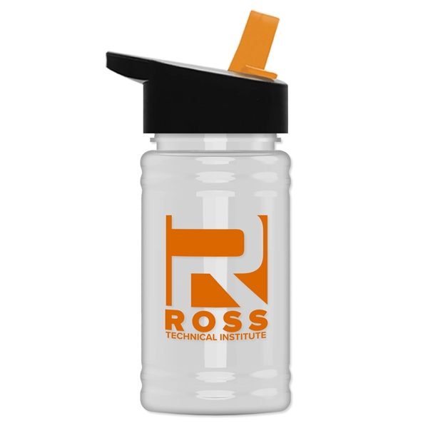 UpCycle - Mini 16 oz. rPet Sports Bottle with Flip Straw Lid - UpCycle - Mini 16 oz. rPet Sports Bottle with Flip Straw Lid - Image 10 of 18