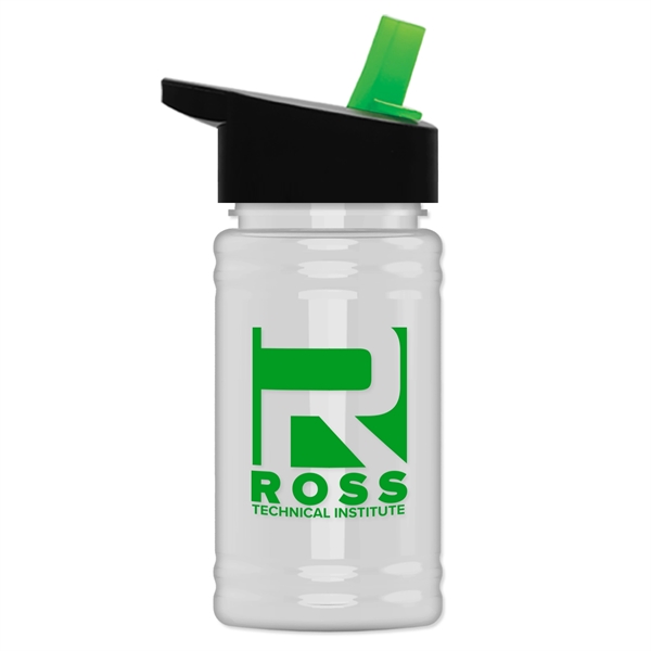 UpCycle - Mini 16 oz. rPet Sports Bottle with Flip Straw Lid - UpCycle - Mini 16 oz. rPet Sports Bottle with Flip Straw Lid - Image 11 of 18