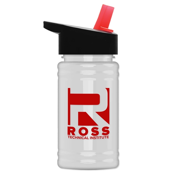 UpCycle - Mini 16 oz. rPet Sports Bottle with Flip Straw Lid - UpCycle - Mini 16 oz. rPet Sports Bottle with Flip Straw Lid - Image 12 of 18