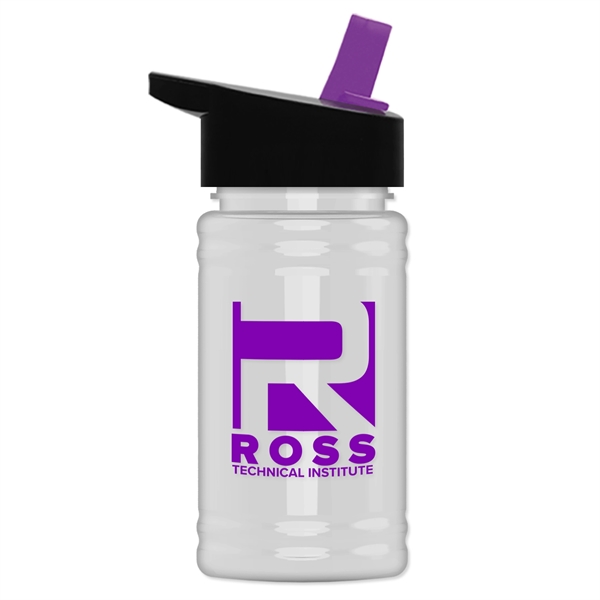UpCycle - Mini 16 oz. rPet Sports Bottle with Flip Straw Lid - UpCycle - Mini 16 oz. rPet Sports Bottle with Flip Straw Lid - Image 13 of 18