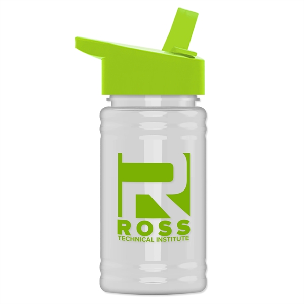 UpCycle - Mini 16 oz. rPet Sports Bottle with Flip Straw Lid - UpCycle - Mini 16 oz. rPet Sports Bottle with Flip Straw Lid - Image 15 of 18