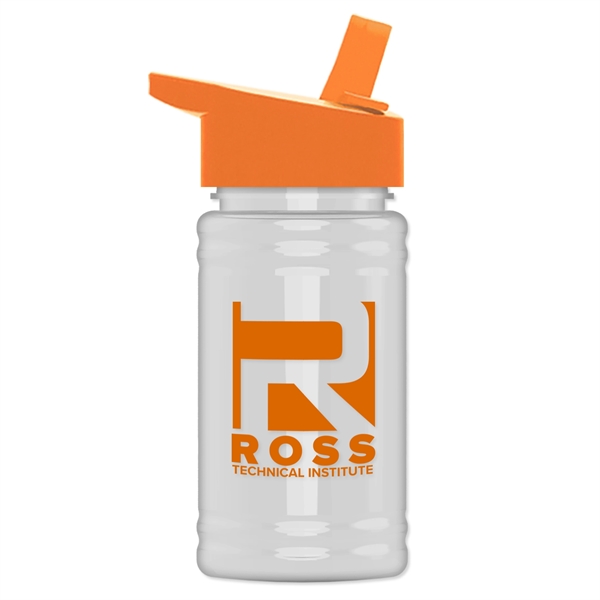 UpCycle - Mini 16 oz. rPet Sports Bottle with Flip Straw Lid - UpCycle - Mini 16 oz. rPet Sports Bottle with Flip Straw Lid - Image 16 of 18