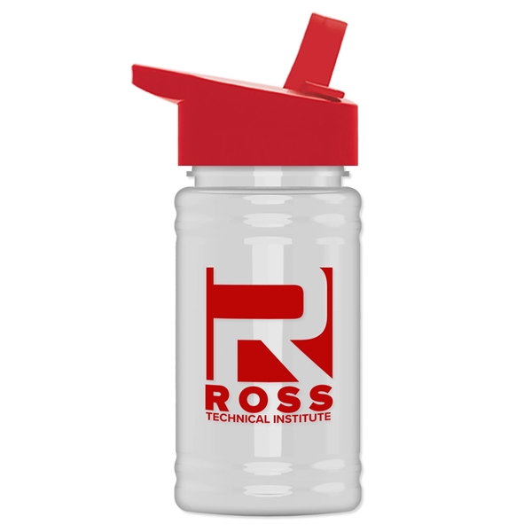 UpCycle - Mini 16 oz. rPet Sports Bottle with Flip Straw Lid - UpCycle - Mini 16 oz. rPet Sports Bottle with Flip Straw Lid - Image 17 of 18