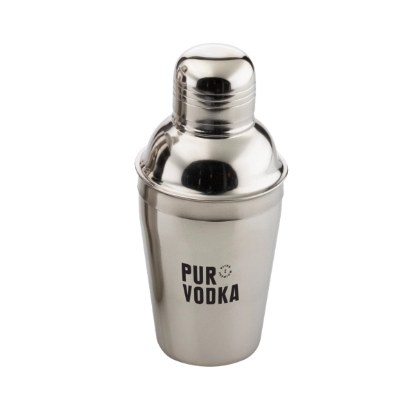 8 oz. Stainless Steel Three-piece Shaker - 8 oz. Stainless Steel Three-piece Shaker - Image 0 of 1