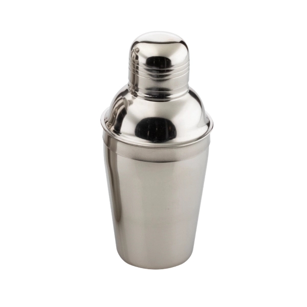8 oz. Stainless Steel Three-piece Shaker - 8 oz. Stainless Steel Three-piece Shaker - Image 1 of 1