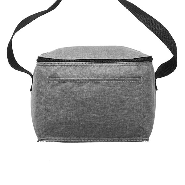 Heathered 6 Pack Insulated Cooler Lunch Bag - Heathered 6 Pack Insulated Cooler Lunch Bag - Image 9 of 11