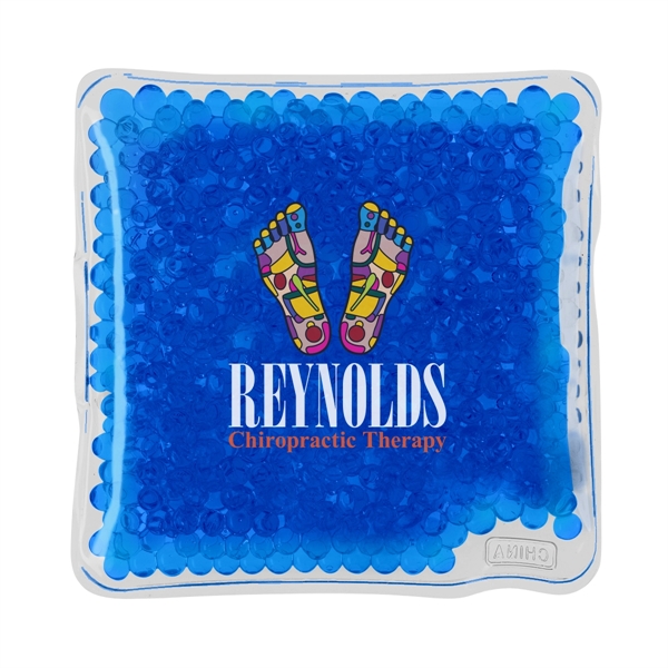 Custom Square Gel Beads Hot/Cold Pack