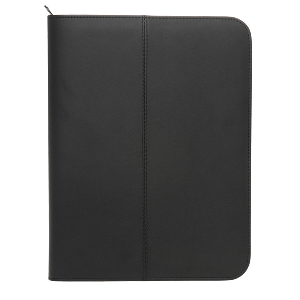 Black Zipper Portfolio 13.25" x 10" - Black Zipper Portfolio 13.25" x 10" - Image 1 of 4