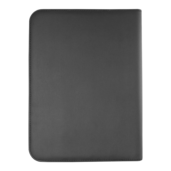 Black Zipper Portfolio 13.25" x 10" - Black Zipper Portfolio 13.25" x 10" - Image 3 of 4