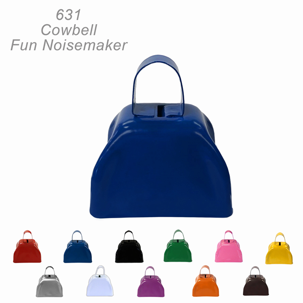 Popular 3" Cowbell Sports Noise Maker, Toy Noisemaker - Popular 3" Cowbell Sports Noise Maker, Toy Noisemaker - Image 3 of 24