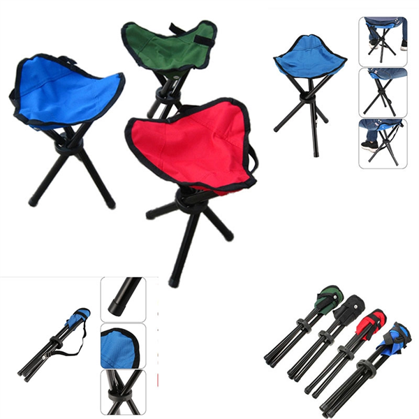 Portable Tripod Stool Folding Chair - Portable Tripod Stool Folding Chair - Image 0 of 2