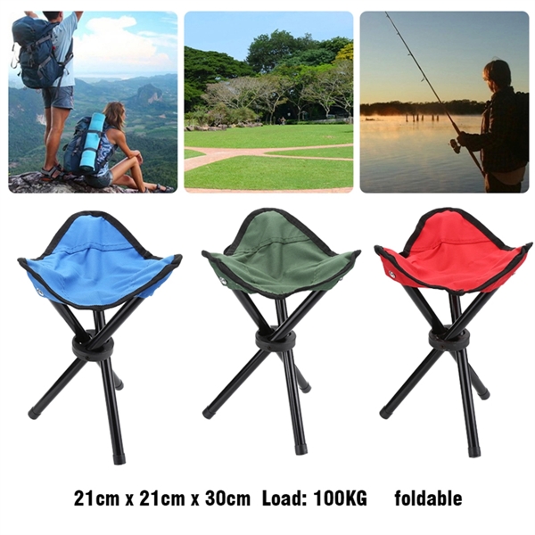 Portable Tripod Stool Folding Chair - Portable Tripod Stool Folding Chair - Image 1 of 2