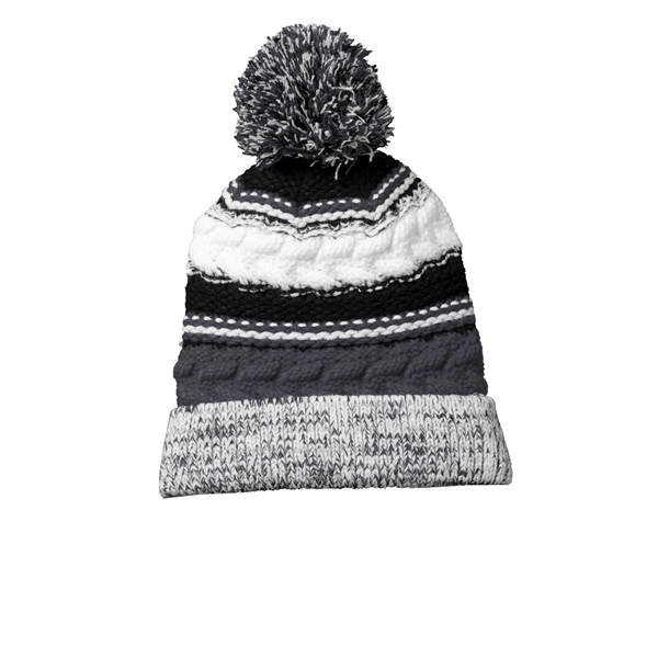 Sport-Tek Pom Pom Team Beanie. - Sport-Tek Pom Pom Team Beanie. - Image 7 of 8