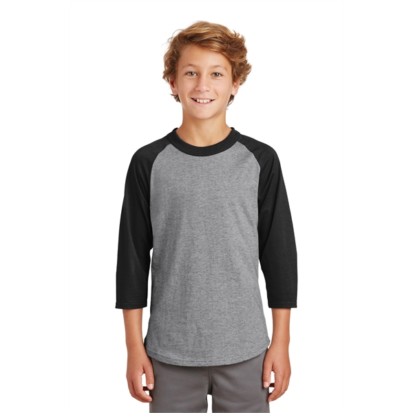 Sport-Tek Youth Colorblock Raglan Jersey. - Sport-Tek Youth Colorblock Raglan Jersey. - Image 89 of 97