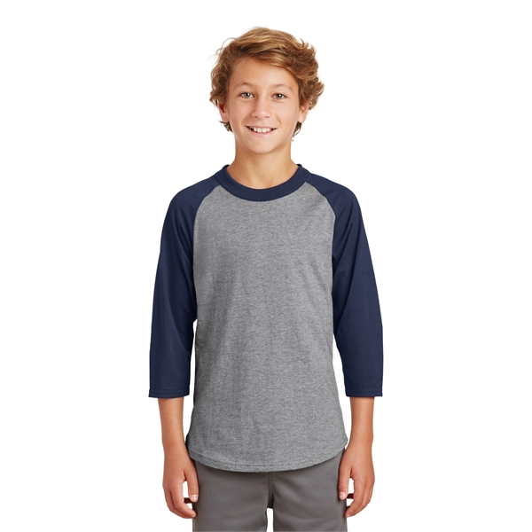 Sport-Tek Youth Colorblock Raglan Jersey. - Sport-Tek Youth Colorblock Raglan Jersey. - Image 90 of 97