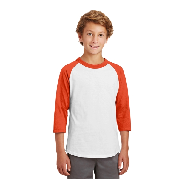 Sport-Tek Youth Colorblock Raglan Jersey. - Sport-Tek Youth Colorblock Raglan Jersey. - Image 93 of 97