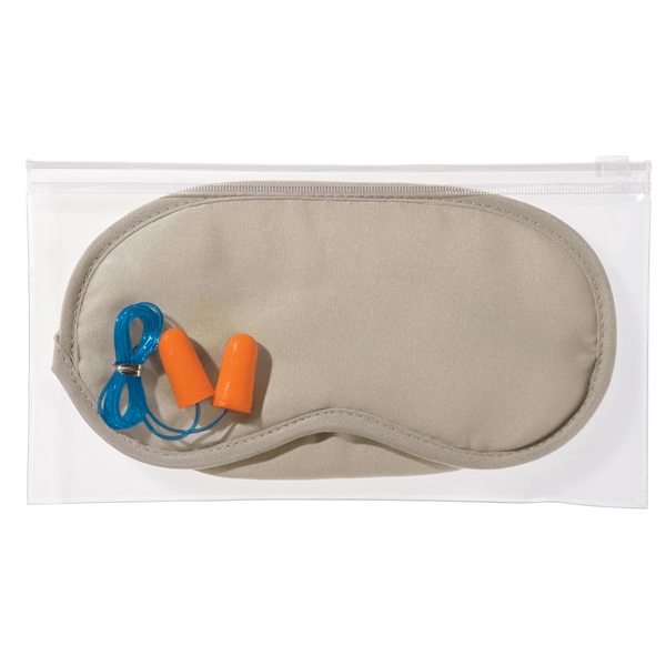 Custom Ear Plugs And Eye Mask Set