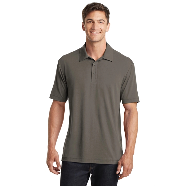 Port Authority Cotton Touch Performance Polo. - Port Authority Cotton Touch Performance Polo. - Image 26 of 30