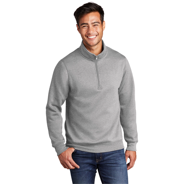 Port & Company Core Fleece 1/4-Zip Pullover Sweatshirt - Port & Company Core Fleece 1/4-Zip Pullover Sweatshirt - Image 0 of 50