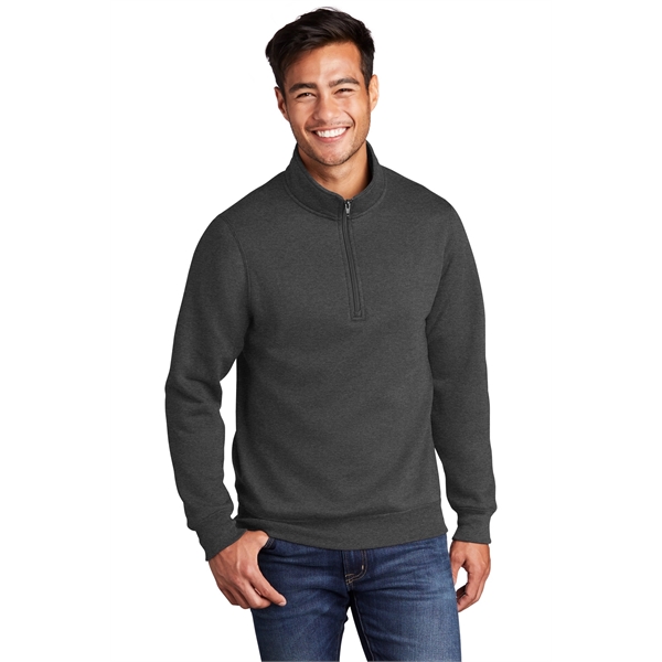 Port & Company Core Fleece 1/4-Zip Pullover Sweatshirt - Port & Company Core Fleece 1/4-Zip Pullover Sweatshirt - Image 11 of 50