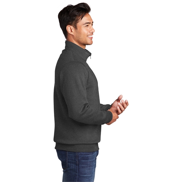 Port & Company Core Fleece 1/4-Zip Pullover Sweatshirt - Port & Company Core Fleece 1/4-Zip Pullover Sweatshirt - Image 13 of 50