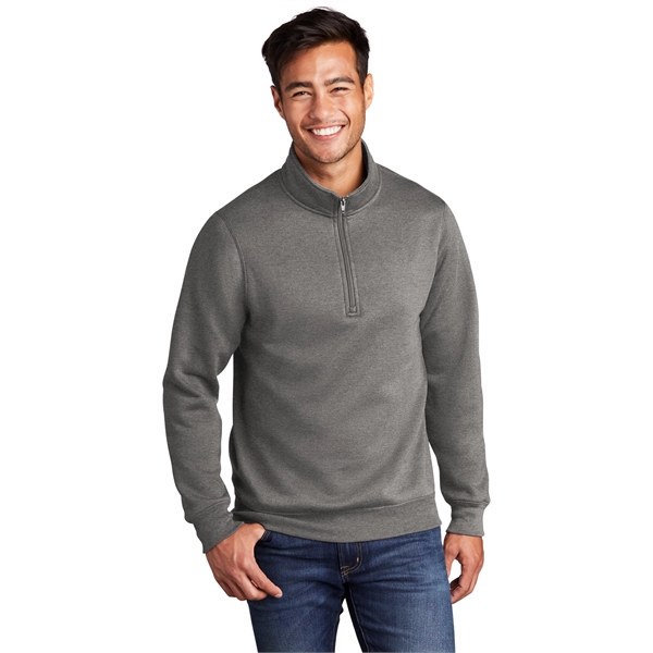 Port & Company Core Fleece 1/4-Zip Pullover Sweatshirt - Port & Company Core Fleece 1/4-Zip Pullover Sweatshirt - Image 16 of 50