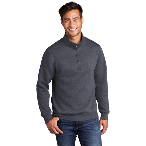 Port & Company Core Fleece 1/4-Zip Pullover Sweatshirt - Port & Company Core Fleece 1/4-Zip Pullover Sweatshirt - Image 21 of 50