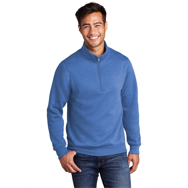 Port & Company Core Fleece 1/4-Zip Pullover Sweatshirt - Port & Company Core Fleece 1/4-Zip Pullover Sweatshirt - Image 26 of 50