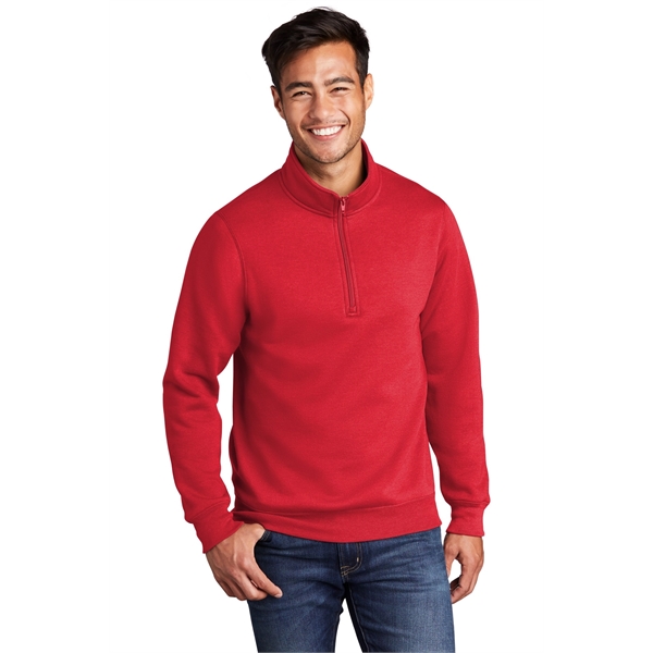 Port & Company Core Fleece 1/4-Zip Pullover Sweatshirt - Port & Company Core Fleece 1/4-Zip Pullover Sweatshirt - Image 46 of 50