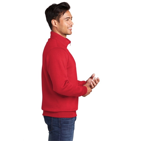 Port & Company Core Fleece 1/4-Zip Pullover Sweatshirt - Port & Company Core Fleece 1/4-Zip Pullover Sweatshirt - Image 48 of 50