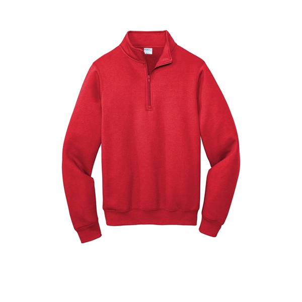 Port & Company Core Fleece 1/4-Zip Pullover Sweatshirt - Port & Company Core Fleece 1/4-Zip Pullover Sweatshirt - Image 49 of 50