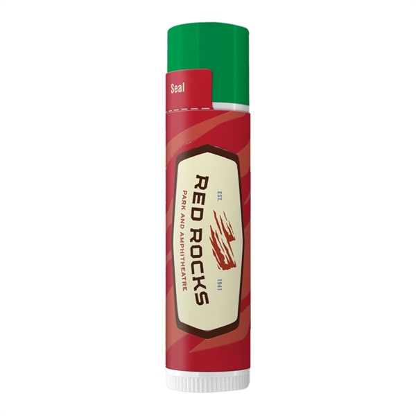 SPF 15 Lip Balm In White Tube With Colored Cap - SPF 15 Lip Balm In White Tube With Colored Cap - Image 1 of 5