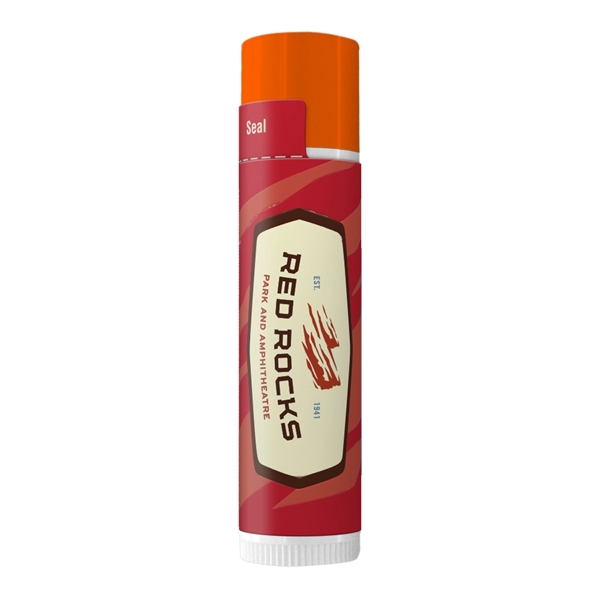 SPF 15 Lip Balm In White Tube With Colored Cap - SPF 15 Lip Balm In White Tube With Colored Cap - Image 2 of 5