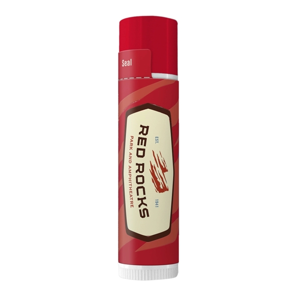 SPF 15 Lip Balm In White Tube With Colored Cap - SPF 15 Lip Balm In White Tube With Colored Cap - Image 4 of 5