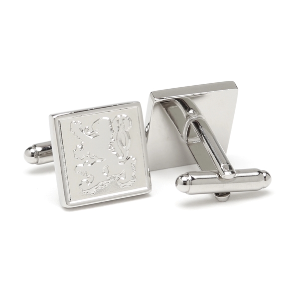 Stainless Steel Custom Cufflinks - Stainless Steel Custom Cufflinks - Image 3 of 6