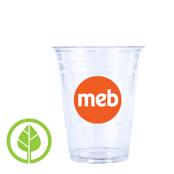 16 oz. Eco-Friendly Clear PLA Plastic Cup - 16 oz. Eco-Friendly Clear PLA Plastic Cup - Image 2 of 2