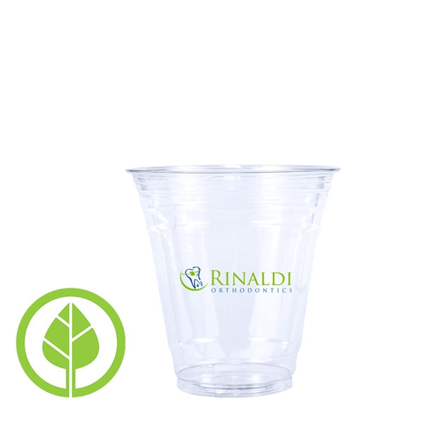 12 oz. Compostable Eco-Friendly PLA Plastic Cup - 12 oz. Compostable Eco-Friendly PLA Plastic Cup - Image 2 of 2