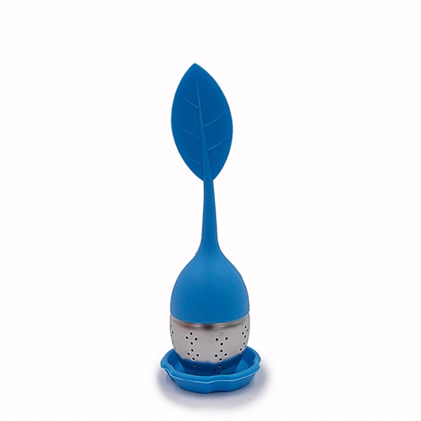 Leaf shape silicone Tea infuser - Leaf shape silicone Tea infuser - Image 7 of 19