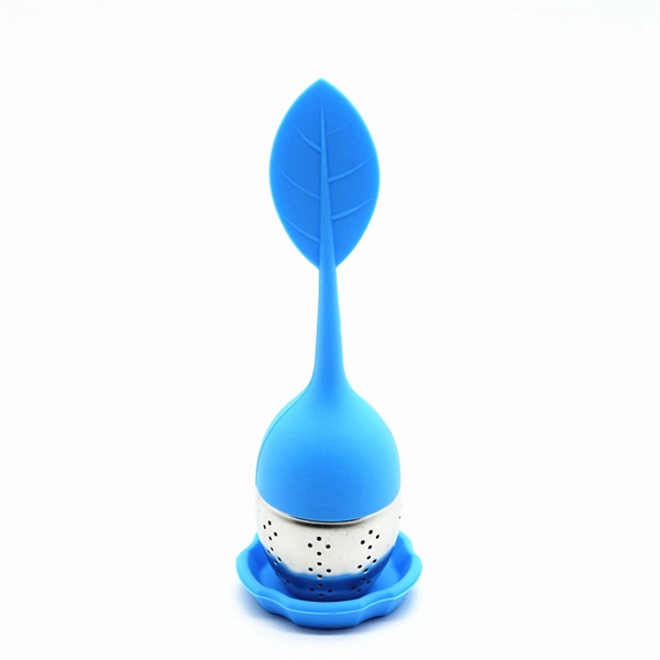 Leaf shape silicone Tea infuser - Leaf shape silicone Tea infuser - Image 15 of 19