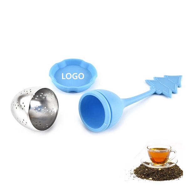 Christmas Trees Shape Silicone Tea Infuser - Christmas Trees Shape Silicone Tea Infuser - Image 1 of 5