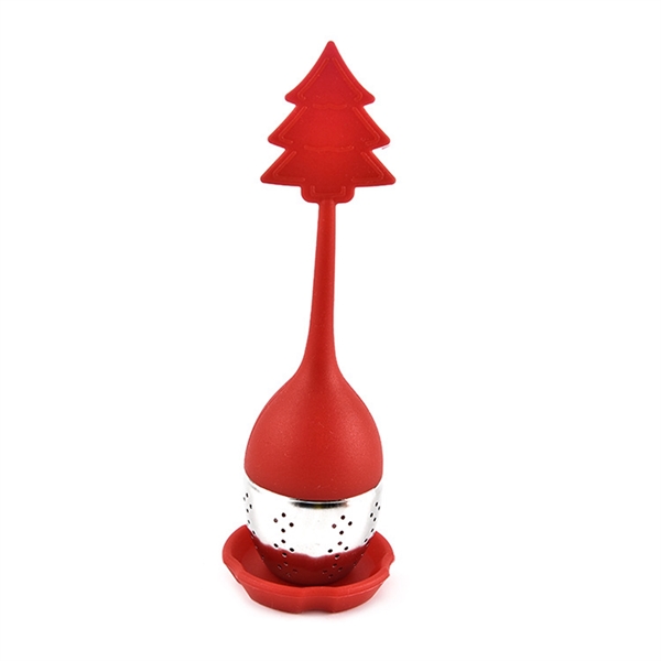 Christmas Trees Shape Silicone Tea Infuser - Christmas Trees Shape Silicone Tea Infuser - Image 5 of 5